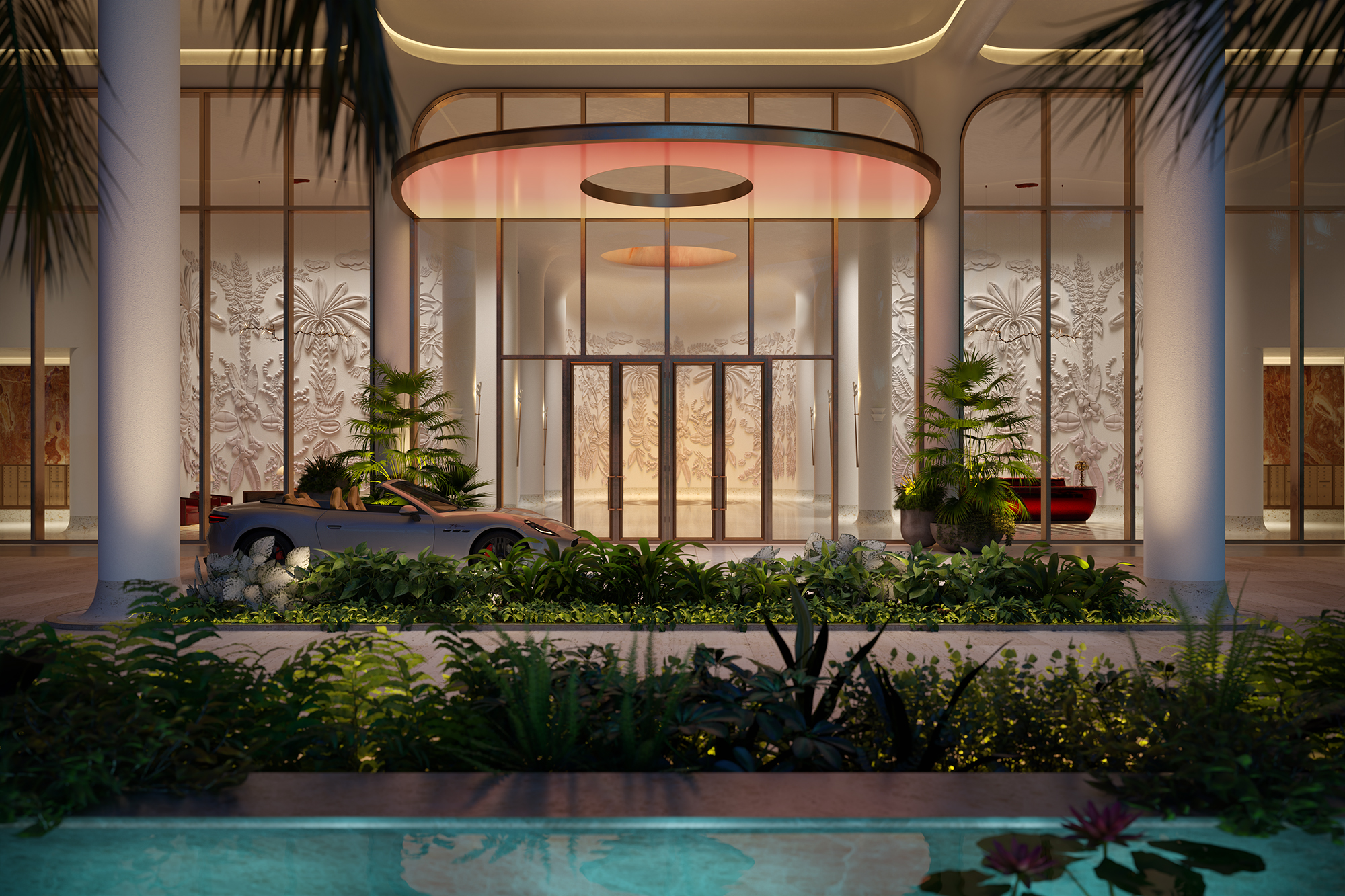 Grand arrival experience at Faena Residences Miami