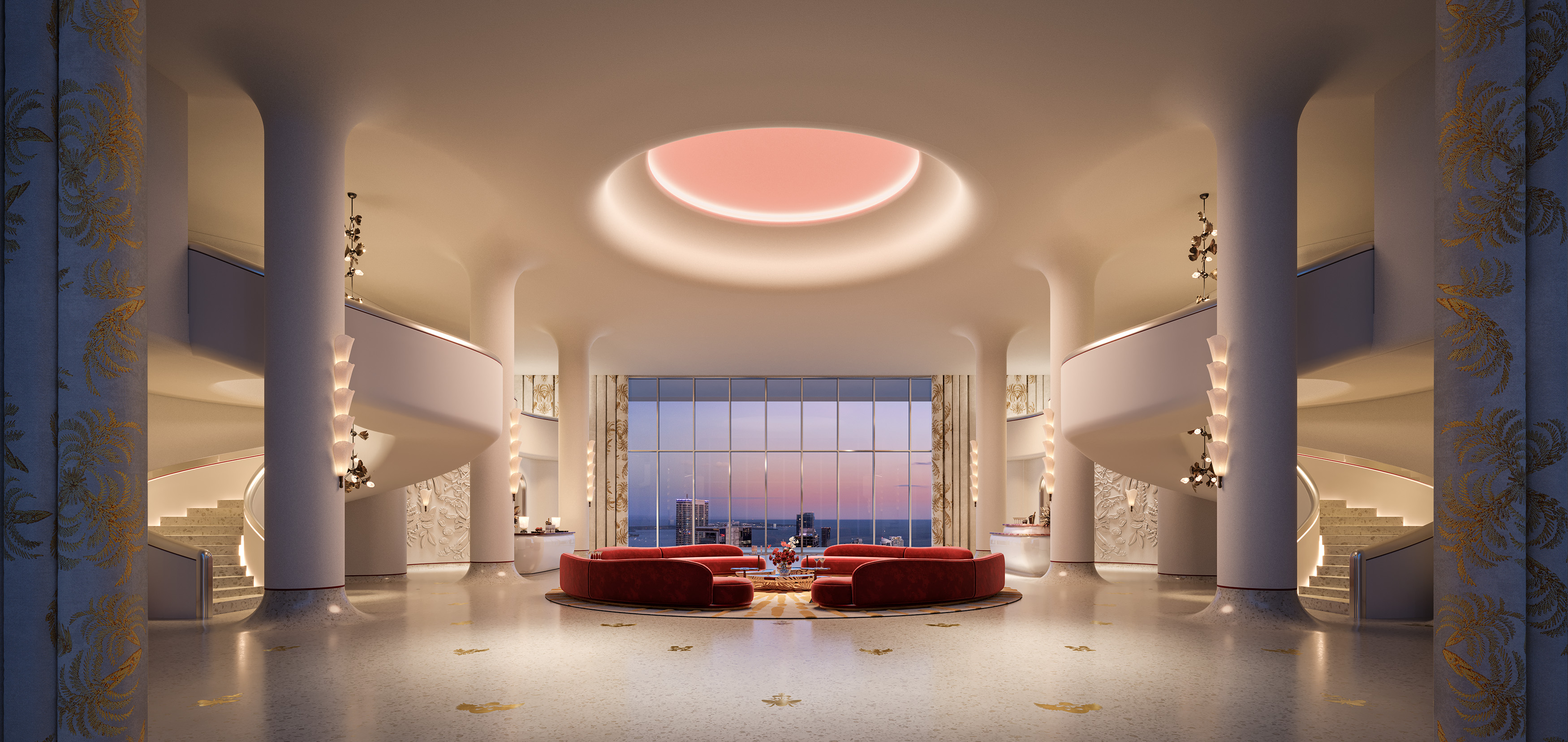 The Pistil cultural forum at Faena Residences Miami Sky Bridge
