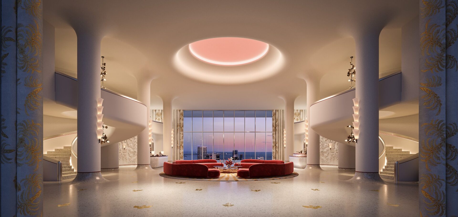 The Pistil cultural forum at Faena Residences Miami Sky Bridge